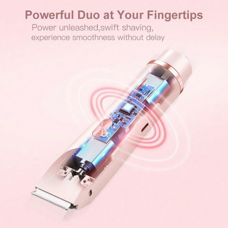 Larvell™ 2-in-1 Bikini & Body Trimmer