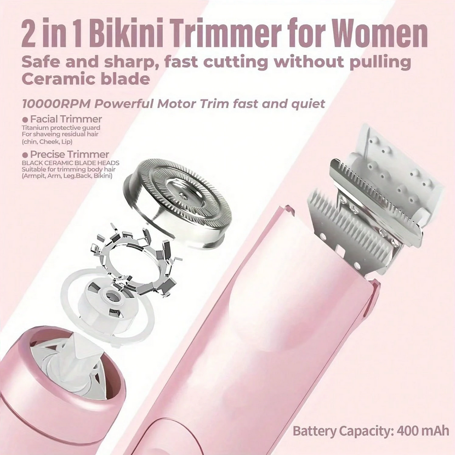 Larvell™ 2-in-1 Bikini & Body Trimmer